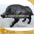 garden large cast bronze animal statue of boar for sale